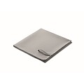 Microfibre towel, grey