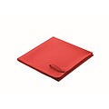 Microfibre towel, red