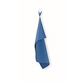Microfibre towel, royal blue