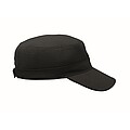 Military cap 260 gr/m2, black