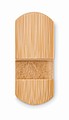Mini bamboo phone stand