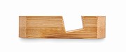 Mini bamboo phone stand