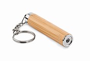 Mini bamboo torch with keyring