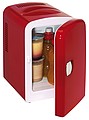 Mini cooler / warmer box, 12V cigarette lighter and 230V main connection,colour red