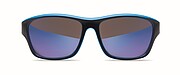 Mirrored sport sunglasses UV400, turquoise