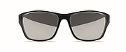 Mirrored sport sunglasses UV400, white