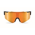 Mirrored sports sunglasses, orange