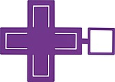 Mobile phone holder Cross