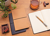 Modern deluxe softcover A5 notebook