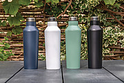 Modern vacuum stainless steel water bottle