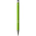 Moneta recycled aluminium ballpoint pen (blue ink), lime