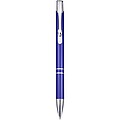 Moneta recycled aluminium ballpoint pen (blue ink), royal blue