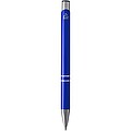 Moneta recycled aluminium ballpoint pen (blue ink), royal blue