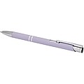 Moneta soft touch ballpoint pen, lilac