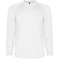 Montecarlo long sleeve kids sports t-shirt, white