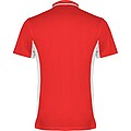 Montmelo short sleeve unisex sports polo, red, size S