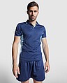 Montmelo short sleeve unisex sports polo, red, size XL