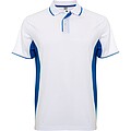 Montmelo short sleeve unisex sports polo, white, size XL