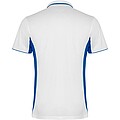 Montmelo short sleeve unisex sports polo, white, size XL