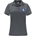 Monzha short sleeve womens sports polo, lead