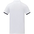 Morgan short sleeve mens duotone polo