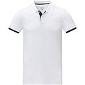 Morgan short sleeve mens duotone polo