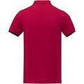 Morgan short sleeve mens duotone polo