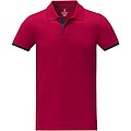 Morgan short sleeve mens duotone polo
