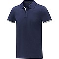 Morgan short sleeve mens duotone polo