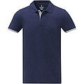 Morgan short sleeve mens duotone polo