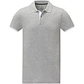 Morgan short sleeve mens duotone polo