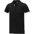Morgan short sleeve mens duotone polo