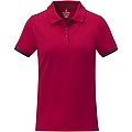 Morgan short sleeve womens duotone polo