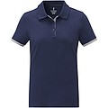Morgan short sleeve womens duotone polo