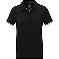 Morgan short sleeve womens duotone polo