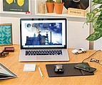 Mousepad with 5W wireless charging, black