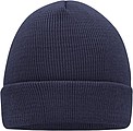 MUIRO winter knitted hat, dark navy