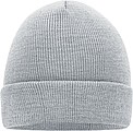 MUIRO winter knitted hat, light grey