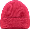 MUIRO winter knitted hat, pink