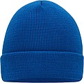 MUIRO winter knitted hat, royal blue