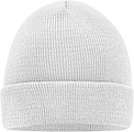 MUIRO winter knitted hat, white