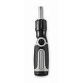 Multi bit bendable screwdriver, grey