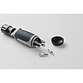 Multi bit bendable screwdriver, grey