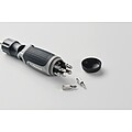 Multi bit bendable screwdriver, grey