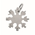 Multi-tool 17-in-1 stainless steel snowflake shaped