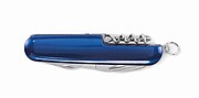 Multi tool pocket knife, blue