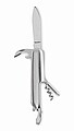 Multi tool pocket knife, silver