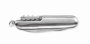 Multi tool pocket knife, silver