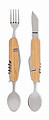 Multifunction cutlery set
