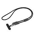 Multifunctional charging and data transfer cable, black|grey